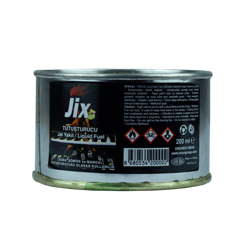 Jix Tutuşturucu Jel Yakıt 200 ml